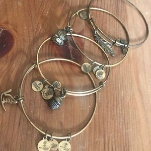 Alex And Ani bracelets ALL 4